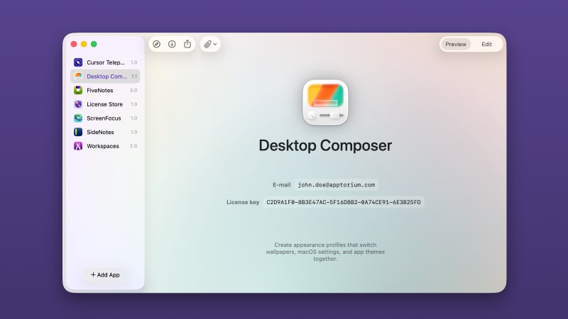Preview Mode (Light)