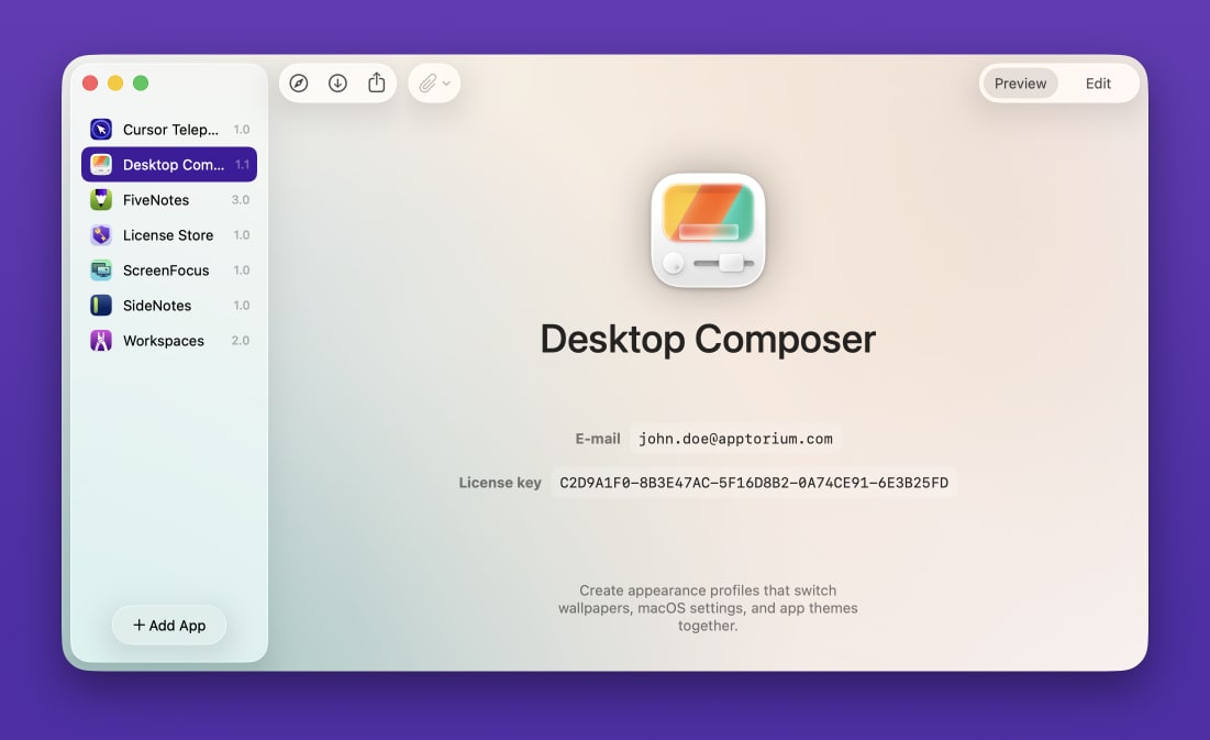 License Store 1.2