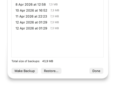 Backup