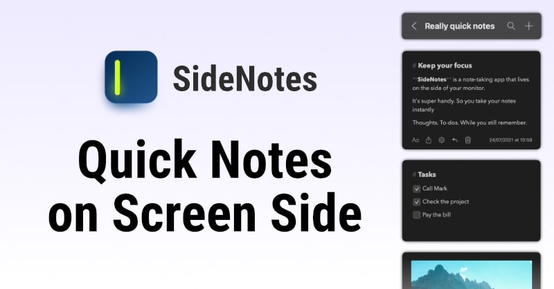 side note extension