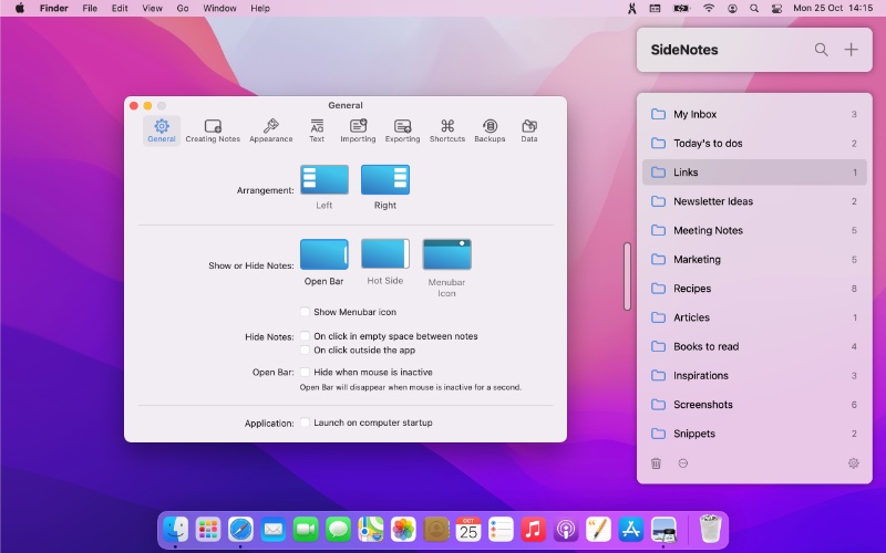 SideNotes 1.4