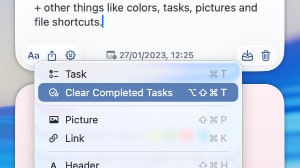 Deleting Completed Tasks