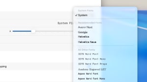 All Fonts Can Now Be Set